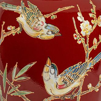 Настольная лампа 53 см, Loft IT Dahlia 10384T, керамика