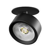 Светильник встраиваемый 15,8*11*4,5 см, *30W, 3000K, Lightstar Alta Pro A5637RS, Черный