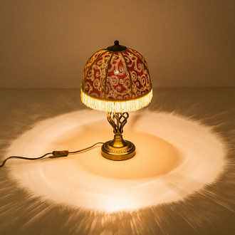 Настольная лампа 26 см Citilux Базель CL407805 белый/золото