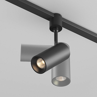 Трековый магнитный светильник 5 см, 10W, 3000K, Maytoni Focus Led TR163-1-10W3K-M-B, черный