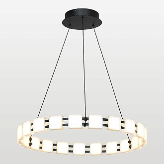 Люстра подвесная 60*50/120 см, 1*led*65W 3200K Lussole LGO Alpine LSP-7258 черный
