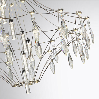 Потолочный светильник 103*LED*51W, 4000К, 4590lm Odeon Light Flamenco 6699/51CL, хром