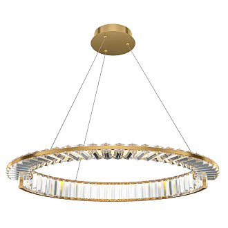 Подвесной светильник 60*60*150 см LED, 36W, 3000К, Maytoni Krone P097PL-L36BS3K1 латунный
