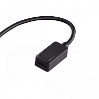 Токопровод Novotech SHINO 135221 для низковольтного шинопровода встраиваемого в ГКЛ и натяжной потолок IP20 48V SMAL, черный