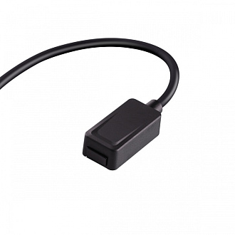 Токопровод Novotech SHINO 135221 для низковольтного шинопровода встраиваемого в ГКЛ и натяжной потолок IP20 48V SMAL, черный