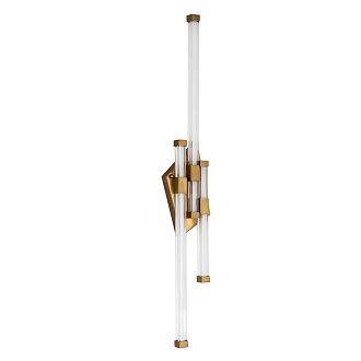 Бра 82*15*5,5 см, LED 27W, 3000К LED4U L2243-820 BS латунь матовый