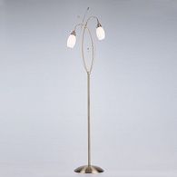 Торшер классический 35 см Eurosvet Ginevra 22080/2F античная бронза