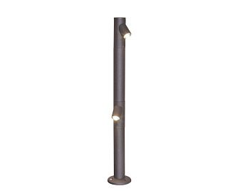 Ландшафтный светильник 60 см, 10W, 3000K, Kink Light Ивилин 09316-60,16, серый