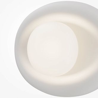 Бра 14,5*21,5*-26,5 см, 1*G9*3W Maytoni Lulua MOD435WL-01W, Белый