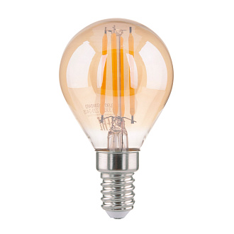 Филаментная светодиодная лампа Mini Classic 6W 6500K E14 (G45 тонированный) BLE1439 Elektrostandard