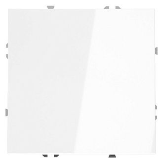 Выключатель встраиваемый Voltum S70 одноклавишный 10А, белый  пластик  VLS010101