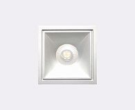 Встраиваемый светильник 9 см, 12W, 3000K, Italline IT06-6020 white 3000K, белый, вр 7*7 см