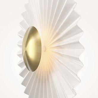 Бра 30*30*30 см, LED, 3000К, Maytoni Fiore MOD233WL-L11BS3K латунный