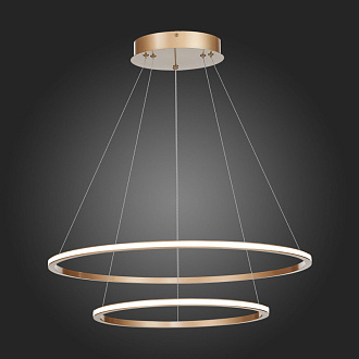 Светильник подвесной 60 см, 56W 4000K ST LUCE ST604 OUT ST604.243.56 Золотистый