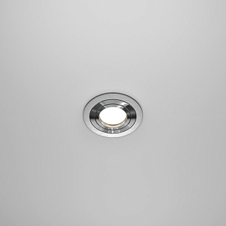 Встраиваемый светильник Maytoni Atom DL023-2-01S, серебро