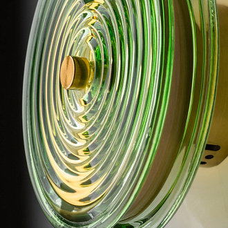 Светильник 20 см, 7,5W, 3000K, Freya Borbon FR5442WL-L7GN, латунь