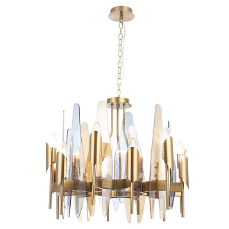 Светильник 60 см, Crystal Lux CASA SP-PL12 BRASS, латунь
