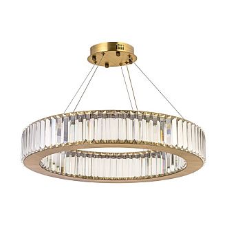 Люстра подвесная *40* см, Led лента*LED*18W, 3000/4500/6000 K, Arti Lampadari Anzio Anzio L 1.5.40.100 G, золотой
