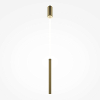 Подвесной светильник 3*3*352 см, LED, 6W, 4000К, Maytoni Pro Base MOD159PL-L6GK золотой