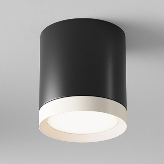 Светильник 9 см, Technical C086CM-GX53-MRD-BW, черный-белый