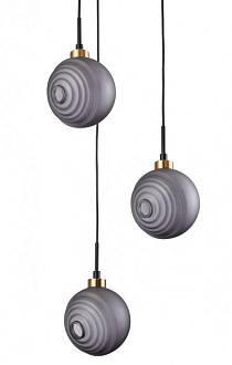 Подвесной светильник  33*170 см, 3*G9 черный Vele Luce Capriccio VL5882P03