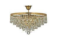 Люстра потолочная *46*25 см, 6*E27*60W, Arti Lampadari Castellana Gold Castellana E 1.3.46.601 G, Золото