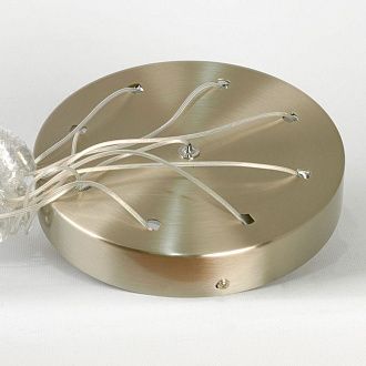 Люстра подвесная *75*80-150 см, 18*led*2,66666666666667W, 4000K, Lussole Hopkins LSP-7398, никель матовый