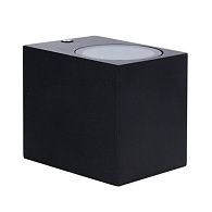 Настенный светильник 8*7*10 cм, 1*GU10*35W Arte Lamp Artefact A3404AL-1BK черный