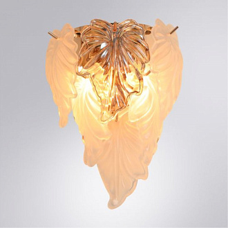 Бра 18*27*35 см, 2 E14*40W,  К, Arte Lamp Lilly A4070AP-2GO, Золото