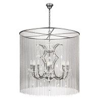 Подвесная люстра 80 см, Loft IT Vaille Crystal 10450/800, графит