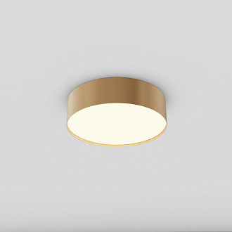 Накладной светильник 22*22*6 см, LED, 24W, 3000К, Maytoni Technical Zon C032CL-24W3K-RD-MG золото матовое