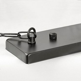 Люстра подвесная *93*75-90 см, 4*E27*40W, Lussole Midland LSP-8981, черный