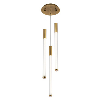 Подвесной светильник 21*21*95 см, LED 36W, 3000К, Латунь MODESTYLE MS.88928.3