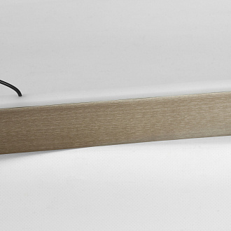 Линейно-подвесной светильник 120*50/120 см, 1*led*40W 3000K Lussole Lassen LSP-7256 серый/черный