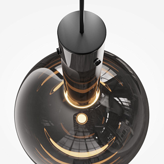 Светильник 25 см, 6W, 3000K, Maytoni MOD182PL-L6B3K, черный