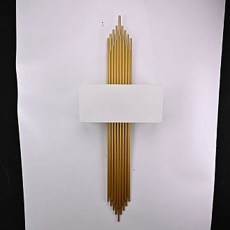 Бра Sohne CG 90-0009 FIORE White H120 W43 40*40*120 см, 2*E14*40W, 3000K, ImperiumLoft 44.27, Золотистый