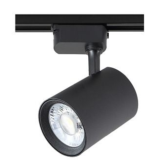 Cветильник трековый однофазный 8 см, 1*40W, 4000K, Crystal Lux CLT 0.31 006 40W BL Черный