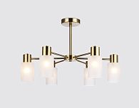 Подвесной светильник 62*62*38,5- см, 6*E14*40W, K, Ambrella Light Traditional TR9581, латунь