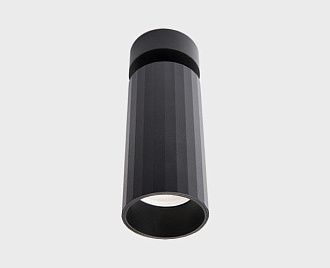 Накладной спот 6 см, Italline IT08-8011 black, черный