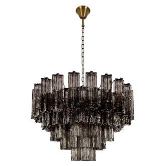 Подвесная люстра 80 см, Loft IT Murano 10580/800 Smoke, бронза
