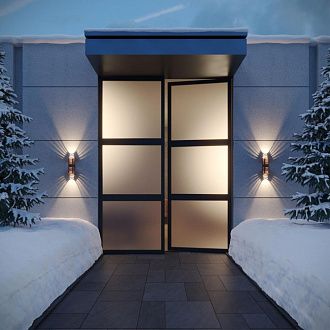 Светильник ландшафтный светодиодный 13,3*9*80- см, *LED*9W, 3000K, Novotech Netz NOV359538, черный