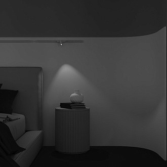 Трековый светильник 3,1*11,5*9,7 см, LED 5W, 3000К, Белый Maytoni Focus LED TR103-1-5W3K-M-W