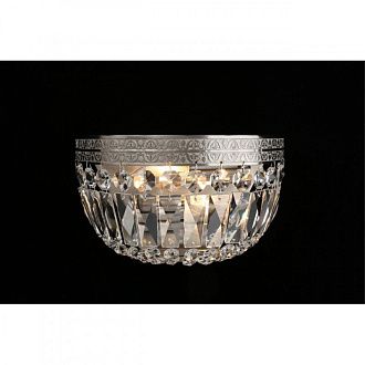 Бра 14*25*15 см, 2*E14, 40W, Aployt Lidi APL.757.11.02, никель
