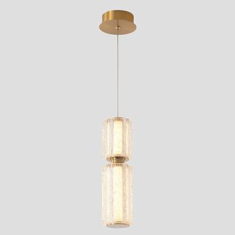 Светильник подвесной *7,5*27,5-57-207 см, *LED*23W, 3000K, Crystal Lux Antique ANTIQUE SP23W LED BRASS, Латунь