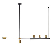 Светильник 150 см, Kink Light 07618-150,36, черный-латунь