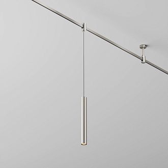 Трековый светильник  TR155-1-5W3K-PT *3,5*-30 см, *LED*5W, K, Maytoni technical FLARITY TR155-1-5W3K-PT, Платина