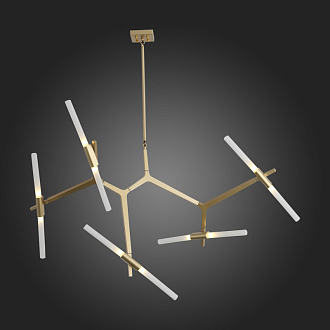 Люстра потолочная 160*40 см, ST LUCE LACONICITA SL947.202.10 Золотистый
