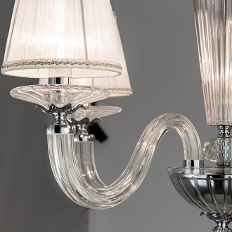 Люстра подвесная Citilux Медея CL436151,  диаметр 62 см, хром