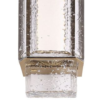 Бра 8,5*10*42 см, 1*LED*11W, 3000K, ST-Luce Eis SL6140.301.01, латунный