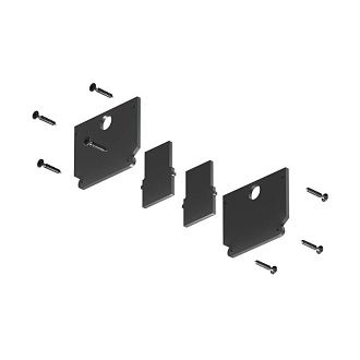 Заглушка *6,2*5,1 см, Denkirs SMART SLIM ONE | СМАРТ СЛИМ УАН TR2450-BK, черный
